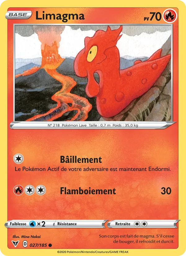 Limagma — carte 27 de l’extension Voltage Éclatant
