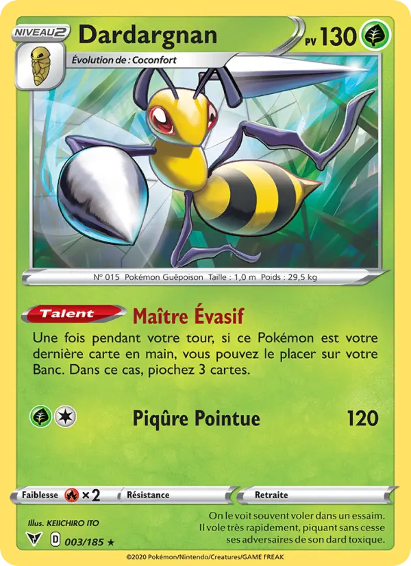 Dardargnan — carte 3 de l’extension Voltage Éclatant
