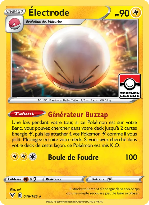 Électrode — carte 46 de l’extension Voltage Éclatant