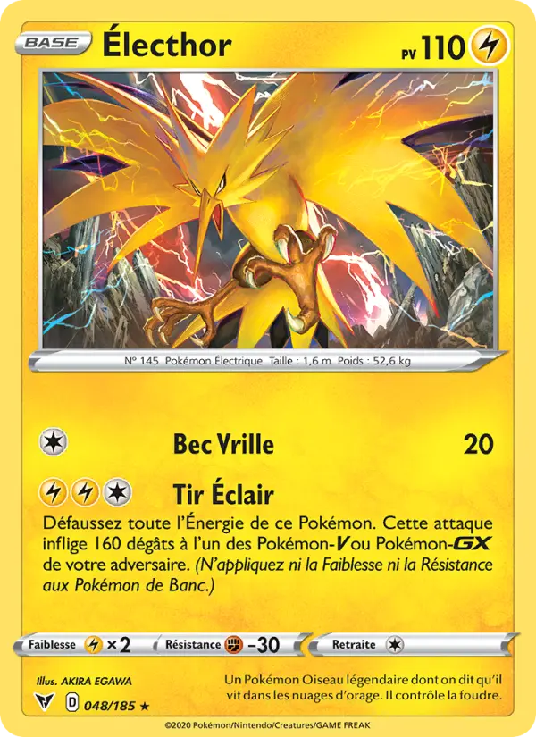 Électhor — carte 48 de l’extension Voltage Éclatant