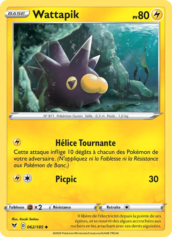 Wattapik — carte 62 de l’extension Voltage Éclatant