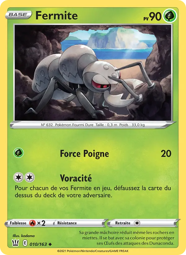 Fermite — carte 10 de l’extension Styles de combat