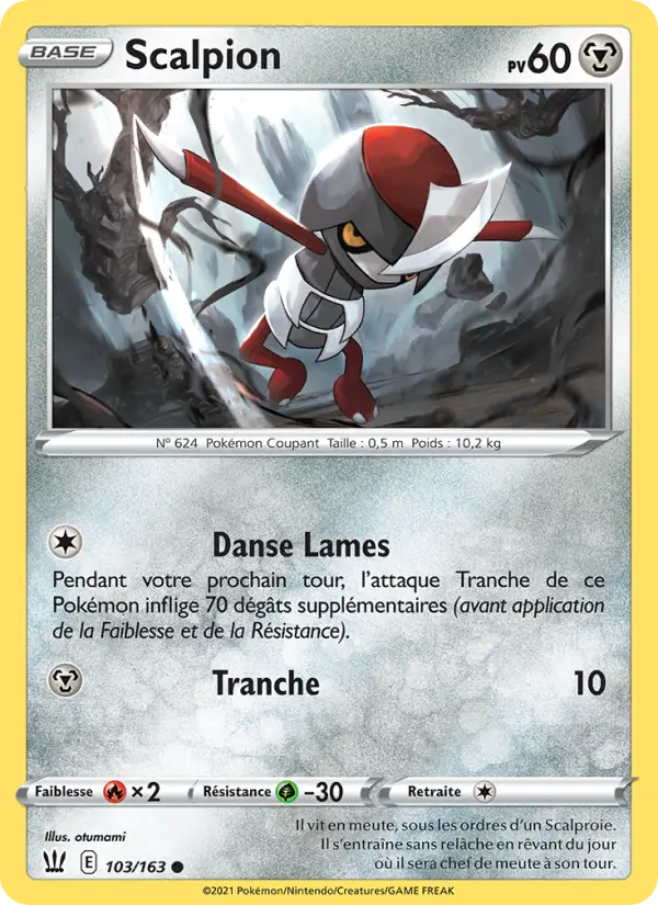 Scalpion — carte 103 de l’extension Styles de combat