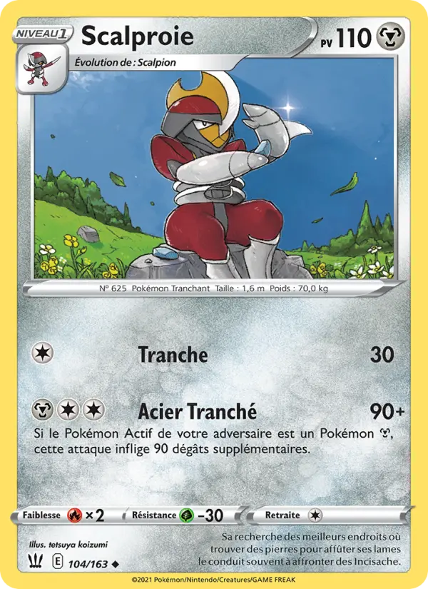 Scalproie — carte 104 de l’extension Styles de combat