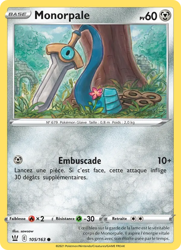 Monorpale — carte 105 de l’extension Styles de combat
