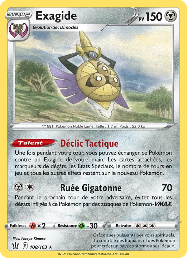 Exagide — carte 108 de l’extension Styles de combat