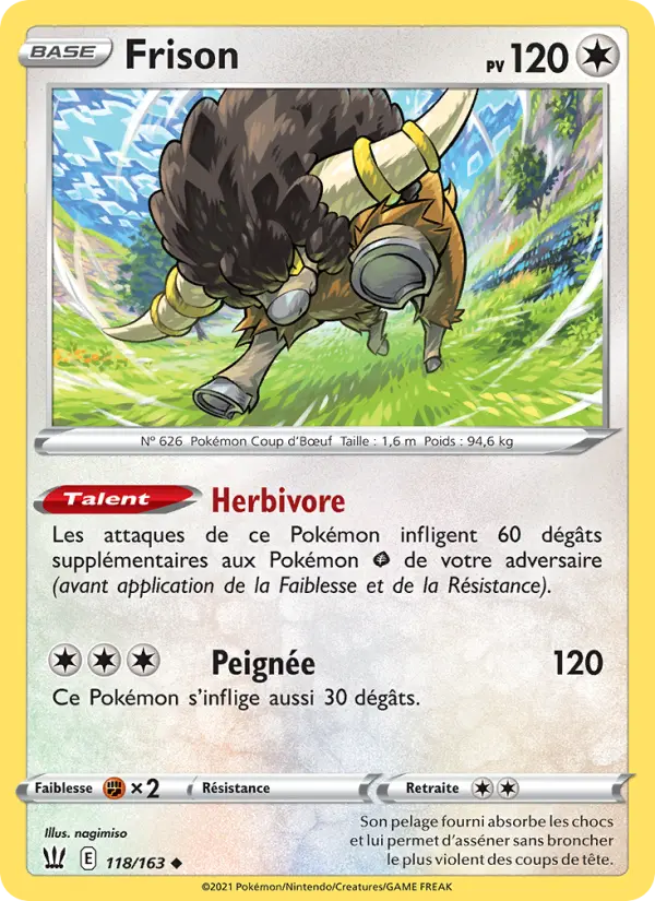 Frison — carte 118 de l’extension Styles de combat