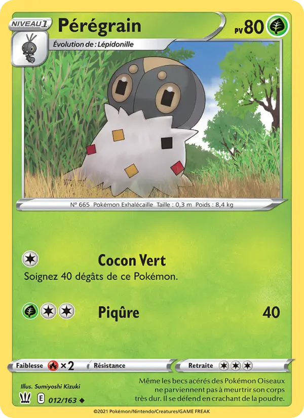 Pérégrain — carte 12 de l’extension Styles de combat