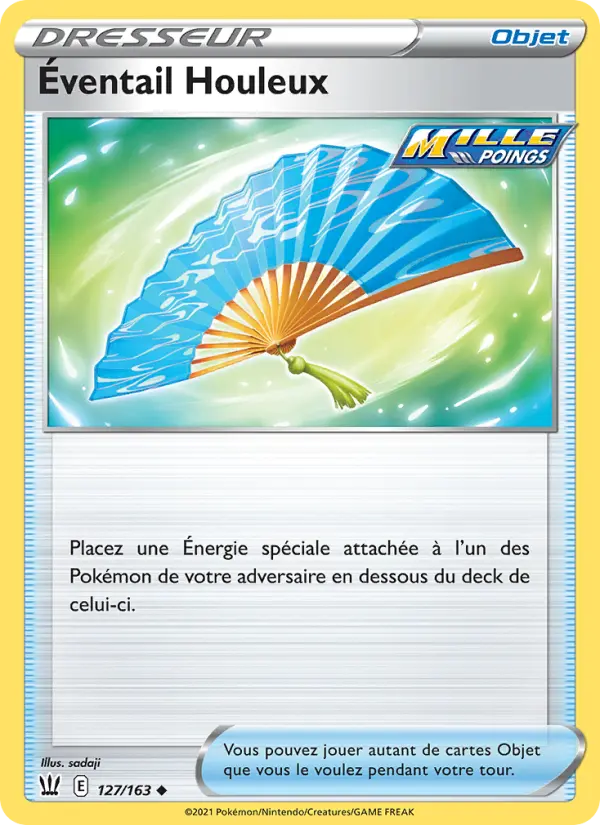 Éventail Houleux — carte 127 de l’extension Styles de combat