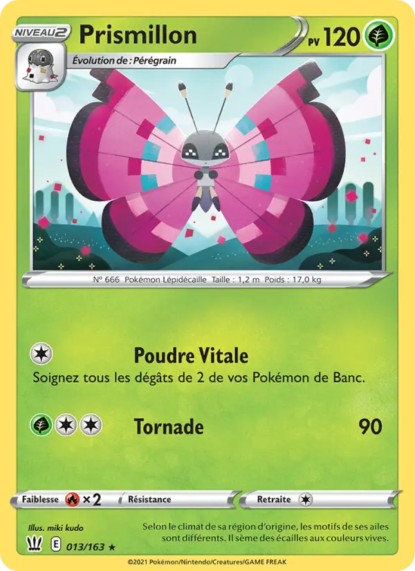 Prismillon — carte 13 de l’extension Styles de combat