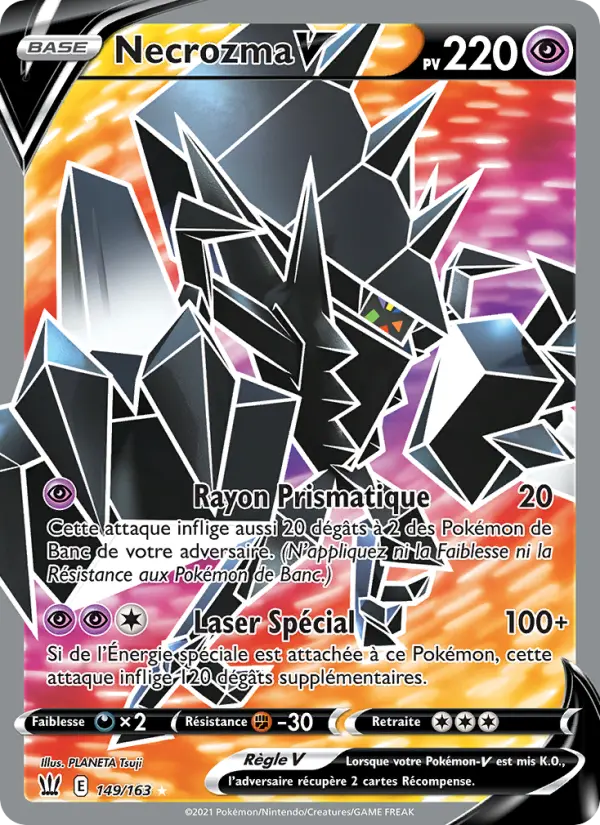Necrozma V — carte 149 de l’extension Styles de combat