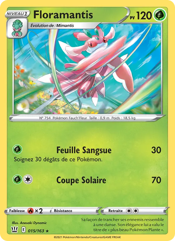 Floramantis — carte 15 de l’extension Styles de combat