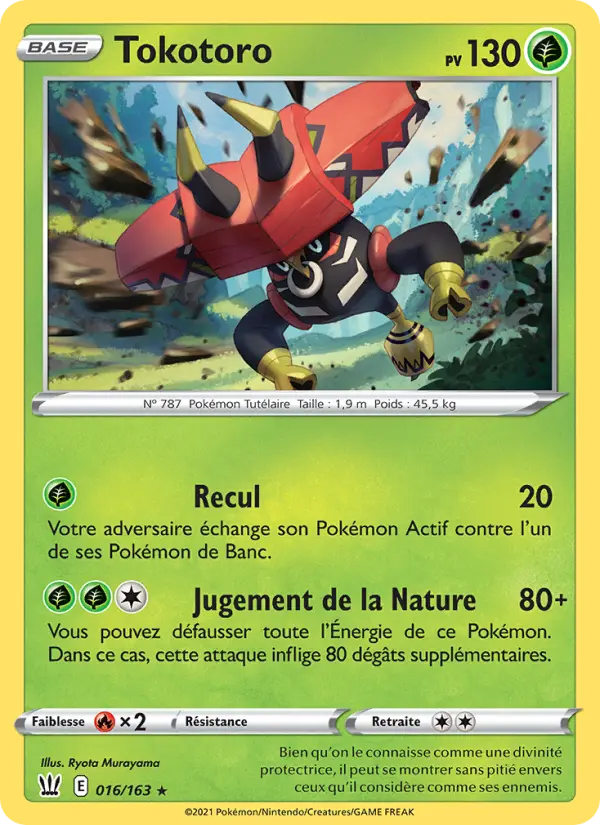 Tokotoro — carte 16 de l’extension Styles de combat