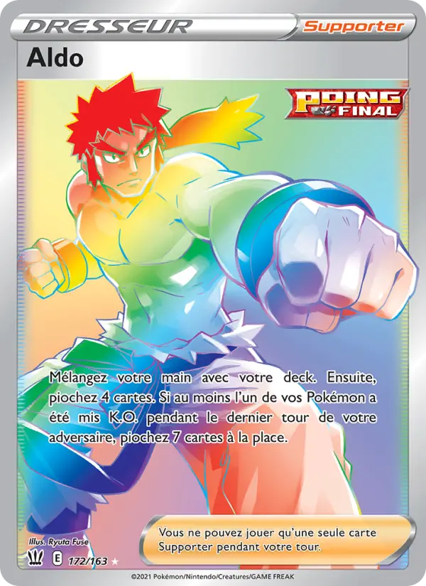 Aldo — carte 172 de l’extension Styles de combat