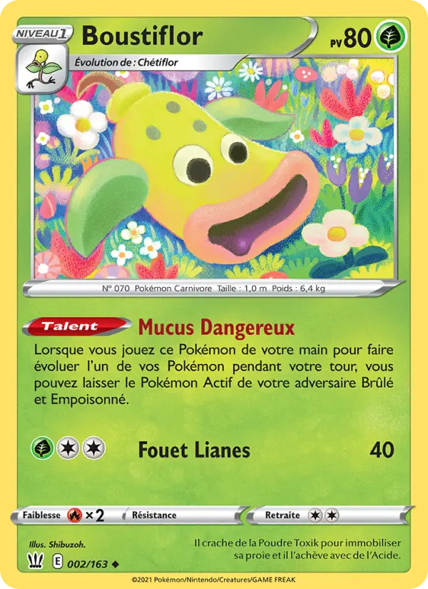 Boustiflor — carte 2 de l’extension Styles de combat