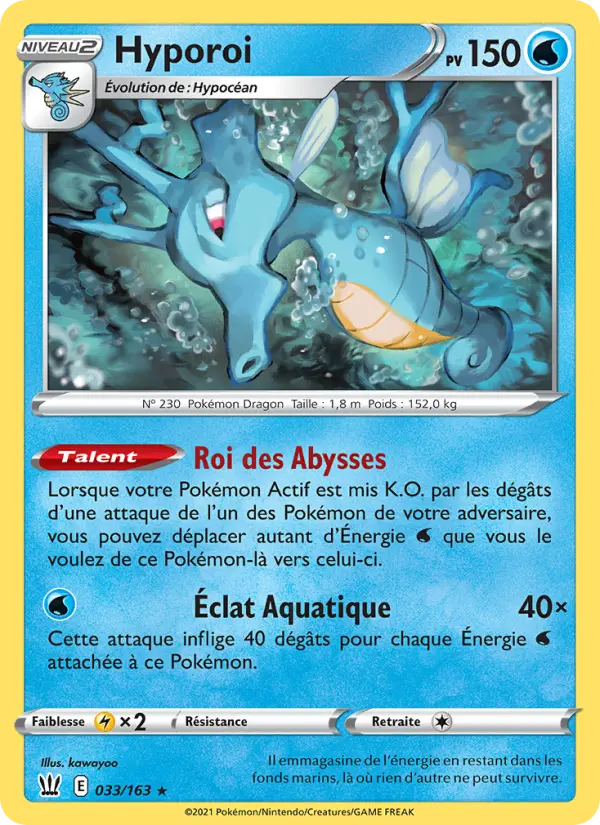 Hyporoi — carte 33 de l’extension Styles de combat