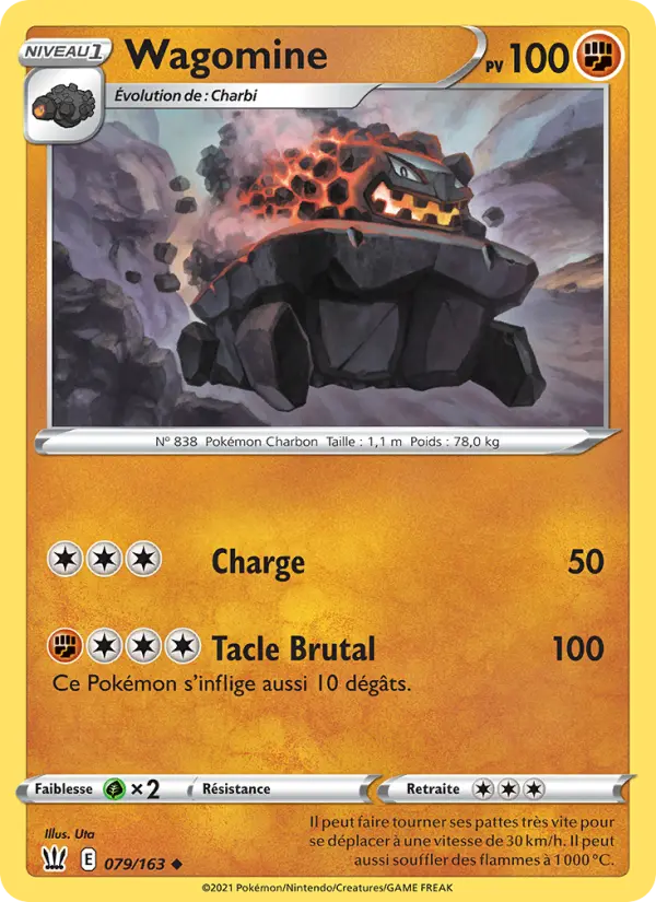 Wagomine — carte 79 de l’extension Styles de combat