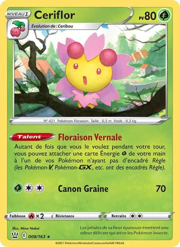 Ceriflor — carte 8 de l’extension Styles de combat