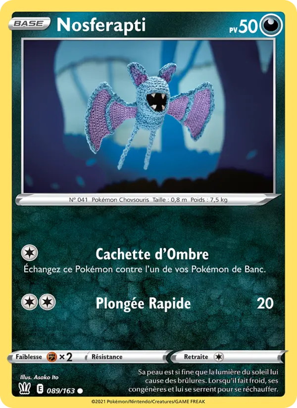 Nosferapti — carte 89 de l’extension Styles de combat