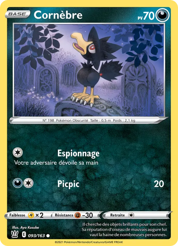 Cornèbre — carte 93 de l’extension Styles de combat