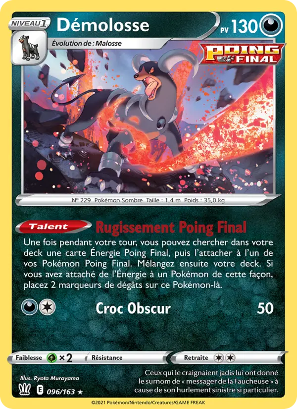 Démolosse — carte 96 de l’extension Styles de combat