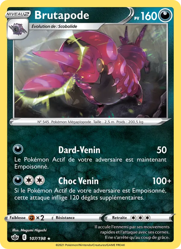 Brutapode — carte 107 de l’extension Règne de Glace