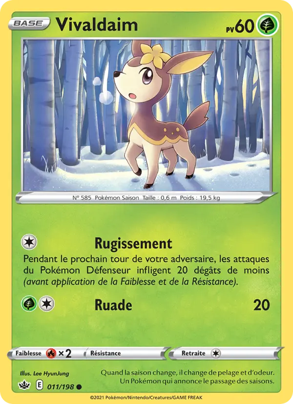 Vivaldaim — carte 11 de l’extension Règne de Glace
