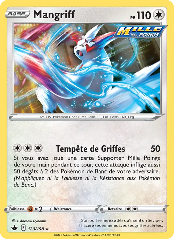 Mangriff — carte 120 de l’extension Règne de Glace
