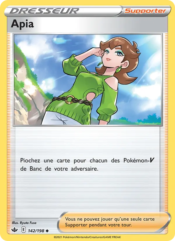Apia — carte 142 de l’extension Règne de Glace
