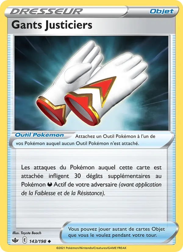 Gants Justiciers — carte 143 de l’extension Règne de Glace
