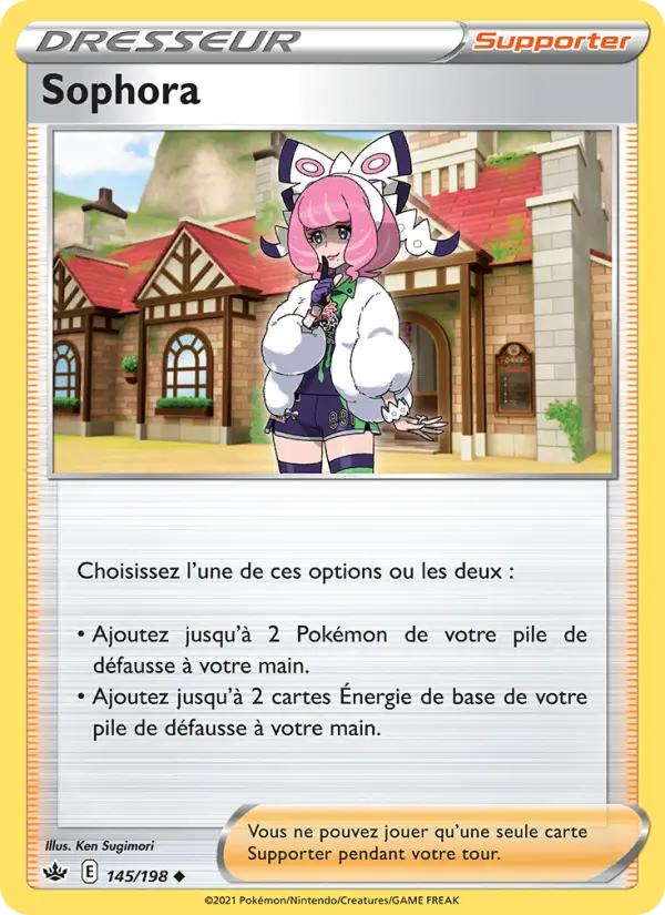 Sophora — carte 145 de l’extension Règne de Glace