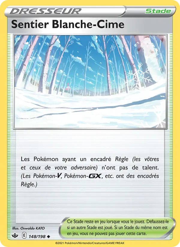 Sentier Blanche-Cime — carte 148 de l’extension Règne de Glace