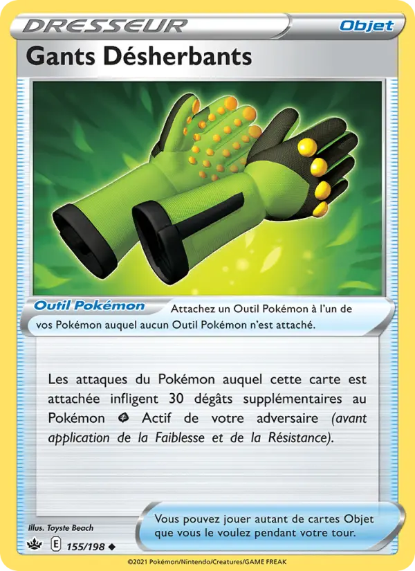 Gants Désherbants — carte 155 de l’extension Règne de Glace