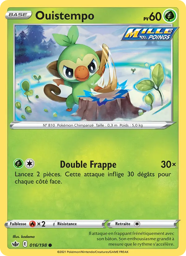 Ouistempo — carte 16 de l’extension Règne de Glace