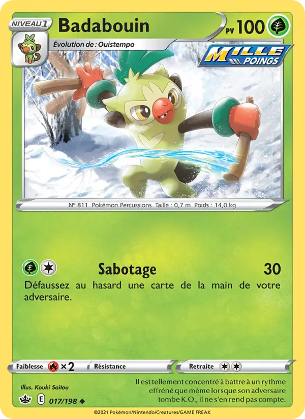 Badabouin — carte 17 de l’extension Règne de Glace