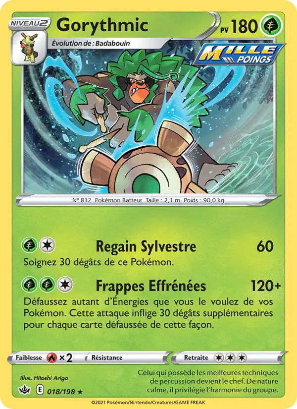 Gorythmic — carte 18 de l’extension Règne de Glace