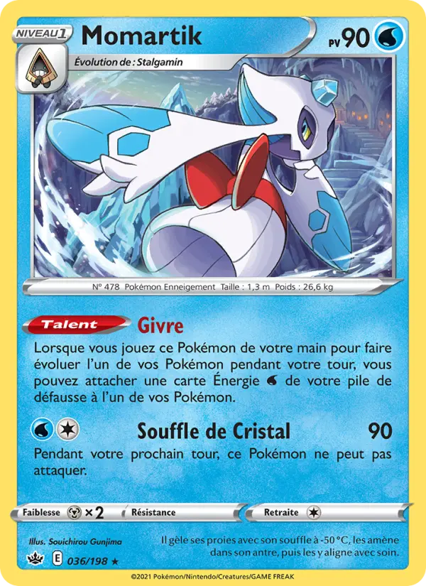 Momartik — carte 36 de l’extension Règne de Glace