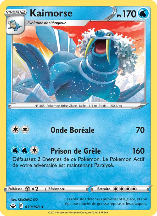 Kaimorse — carte 39 de l’extension Règne de Glace