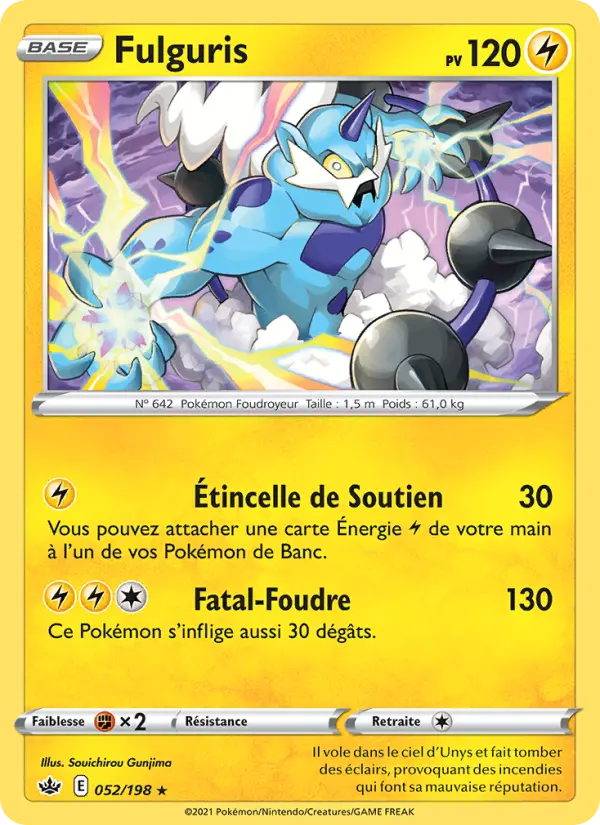 Fulguris — carte 52 de l’extension Règne de Glace