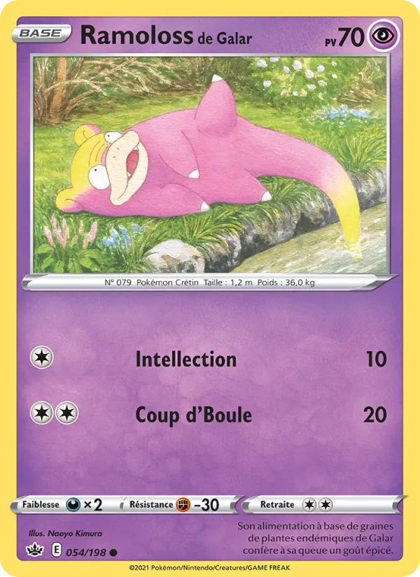 Ramoloss de Galar — carte 54 de l’extension Règne de Glace