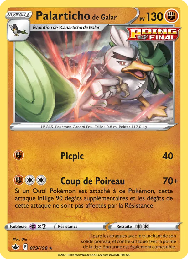 Palarticho de Galar — carte 79 de l’extension Règne de Glace