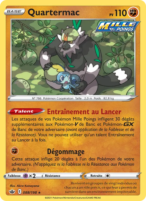 Quartermac — carte 88 de l’extension Règne de Glace