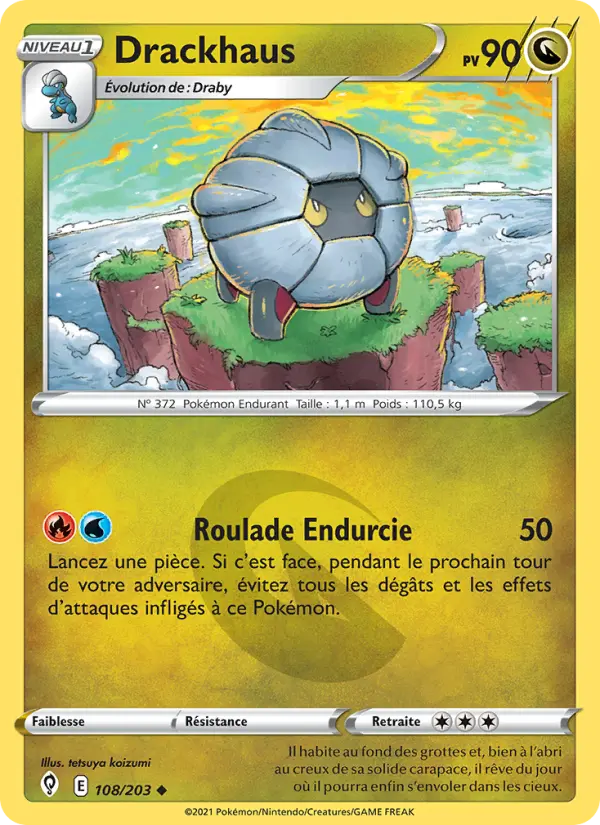 Drackhaus — carte 108 de l’extension Évolution Céleste