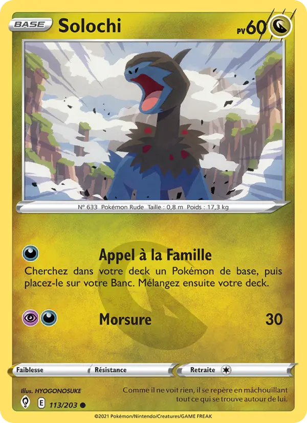 Solochi — carte 113 de l’extension Évolution Céleste