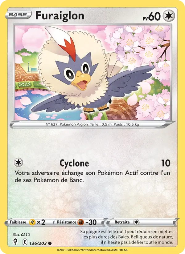 Furaiglon — carte 136 de l’extension Évolution Céleste