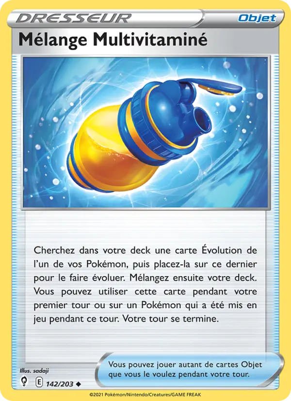 Mélange Multivitaminé — carte 142 de l’extension Évolution Céleste