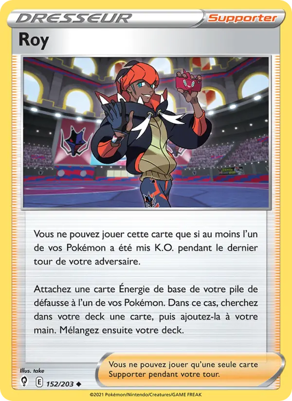 Roy — carte 152 de l’extension Évolution Céleste