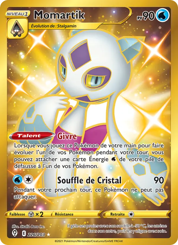 Momartik — carte 226 de l’extension Évolution Céleste