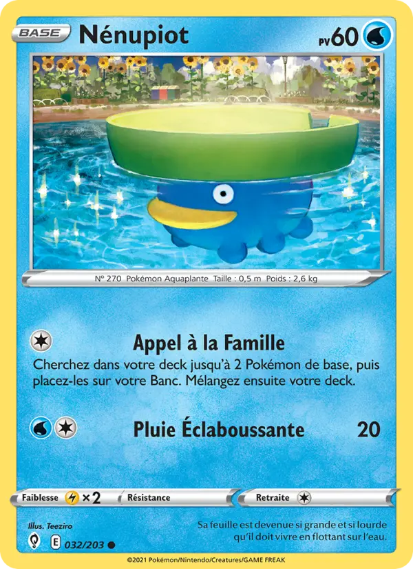 Nénupiot — carte 32 de l’extension Évolution Céleste