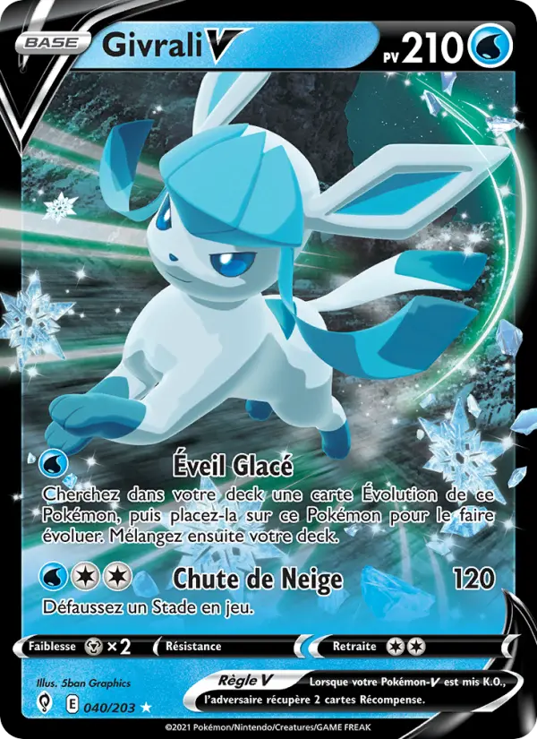 Givrali V — carte 40 de l’extension Évolution Céleste